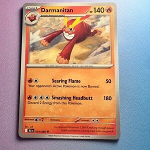 darmanitan - 014/086 (uncommon) — pokemon: black bolt
